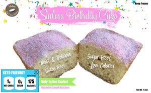 (6 Pack Discount) Sinless Birthday Cake